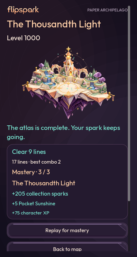 Development preview: The Thousandth Light lighthouse finale